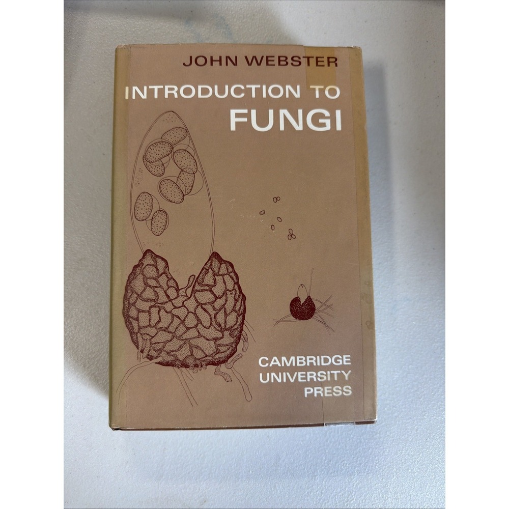 1970 Introduction to Fungi Hardcover John Webster Cambridge University Press